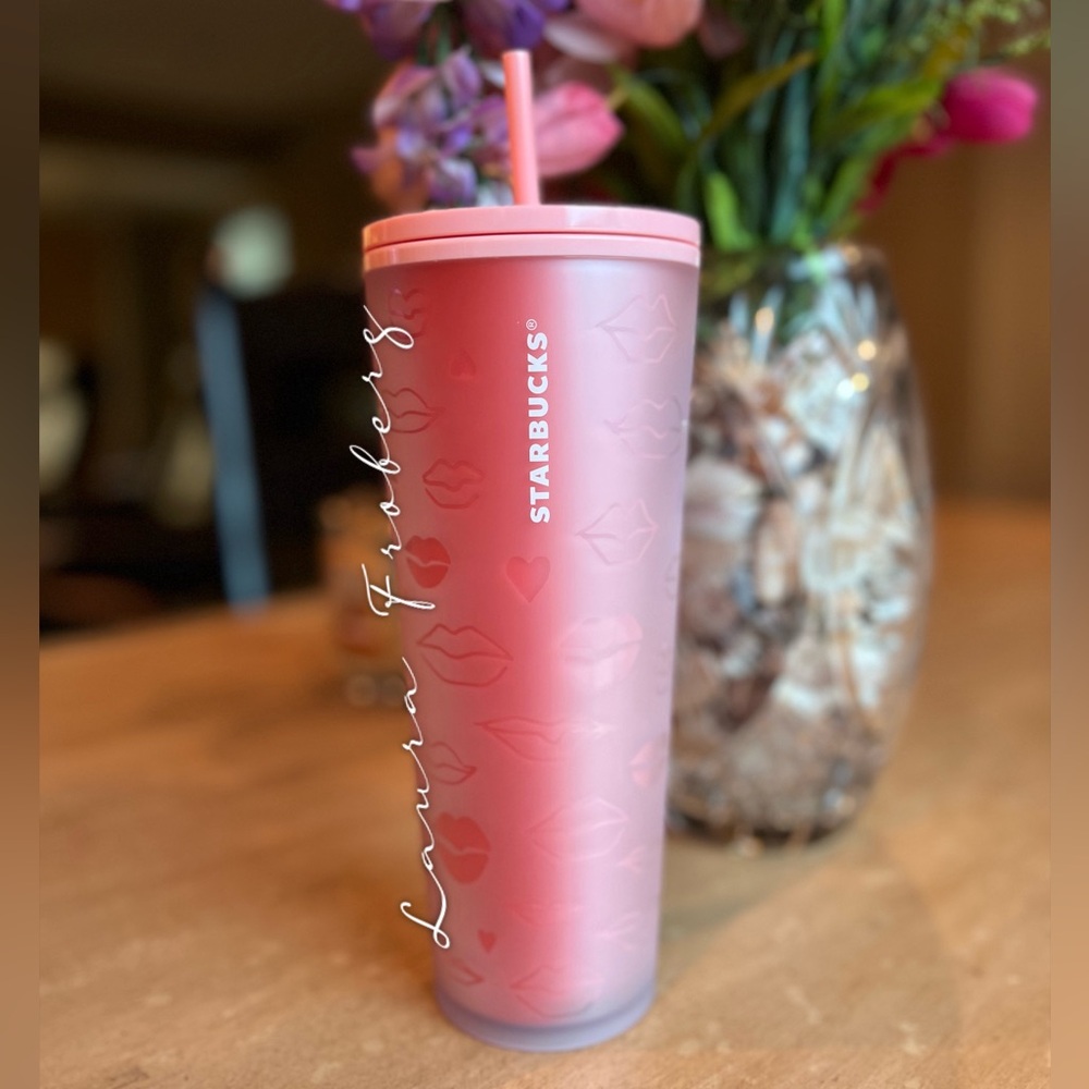Starbucks Soft Touch Lips Tumbler
